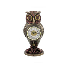  Steampunk Owl Clock
