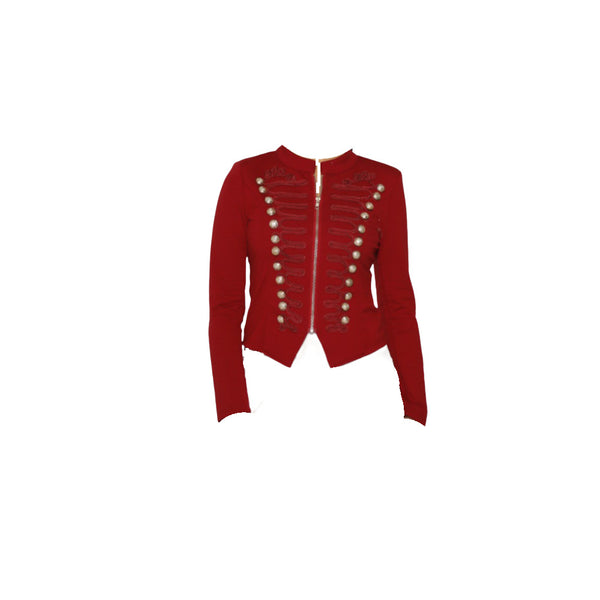 Short Red Military Jacket – Aunt Matilda's Steampunk Trunk