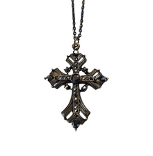  Black Cross Necklace