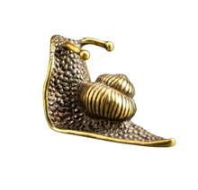  Brass Snail Decor