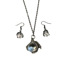  Dragon Claw Amulet Necklace and Earring Set