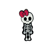  Skeleton Girl Tack Pin