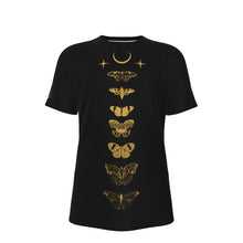  Moths Chasing The Moon All-Over Print 100% Cotton T-Shirt