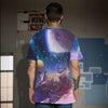Steampunk Spacewalk All-Over Print 100% Cotton T-Shirt
