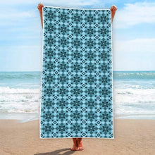  Castillo de san Marcos Star Pattern Beach Towel