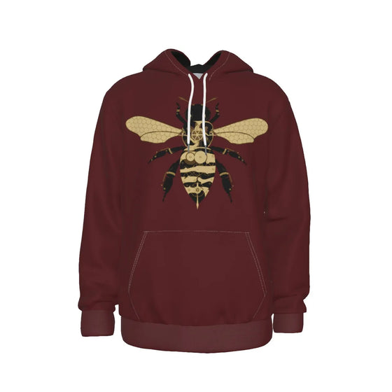 Clockwork Bee Pullover Pocket Hoodie