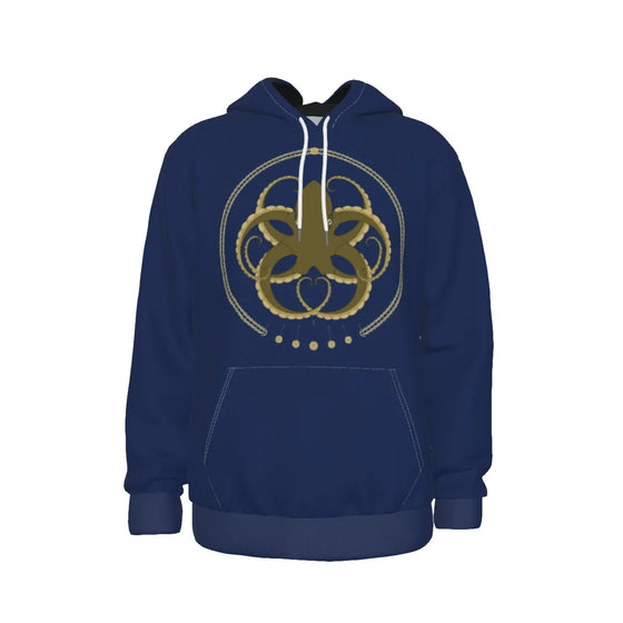 Octopus Pullover Pocket Hoodie
