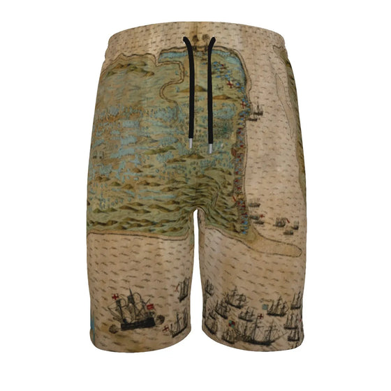 Drake's Raid on St Augustine 1586 Swim Trunks