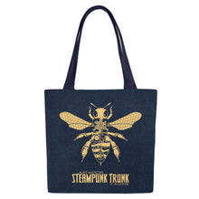  Clockwork Bee Allover Print Tote Bag