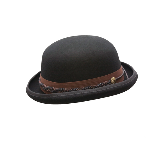 Carson City Black Bowler Hat