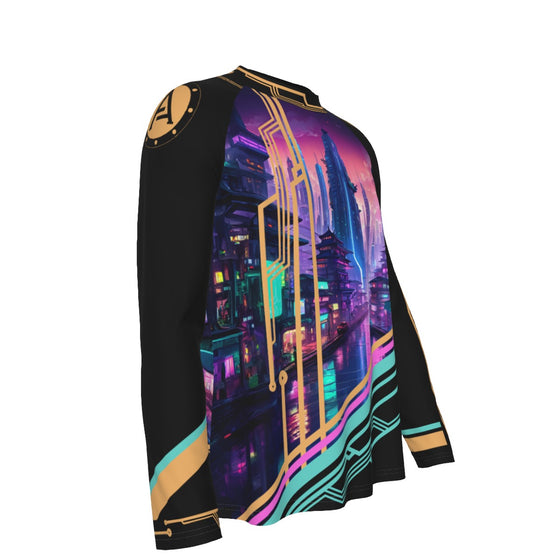 All-Over Print Cyberpunk Timesuit Athletic Top