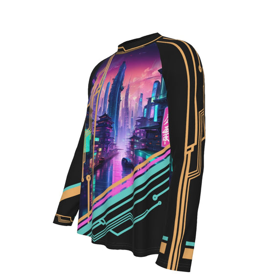All-Over Print Cyberpunk Timesuit Athletic Top