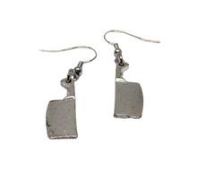 Hatchet Dangle Earrings