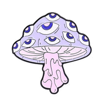  All seeing mushroom Tack Pin