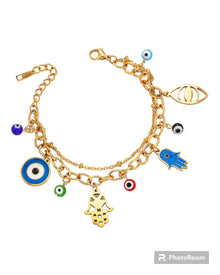  Evil Eye Charm Bracelet