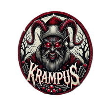  Krampus Metal Sign