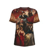 At the Masquerade All-Over Print 100% Cotton T-Shirt