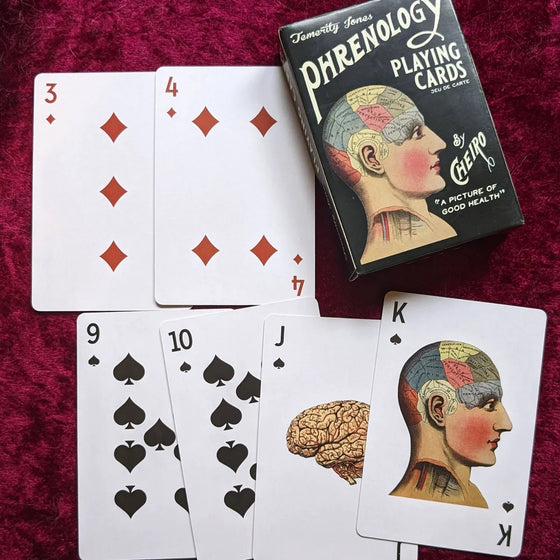 Palmistry & Phrenology Playing Cards