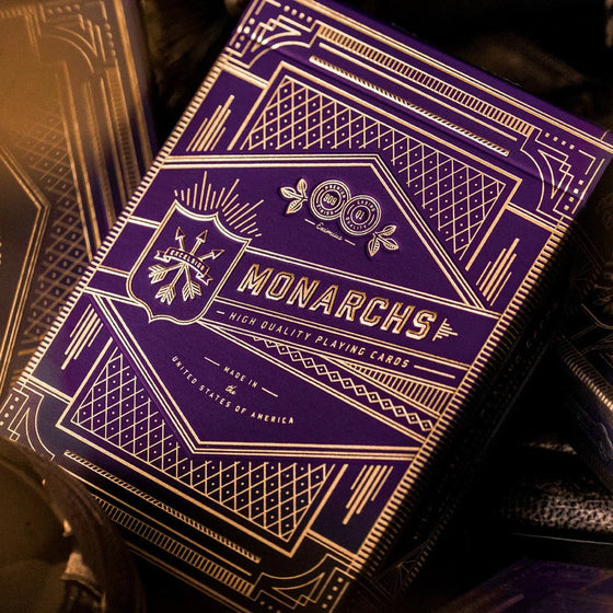 Theory 11 Purple Monarchs Playing Cards