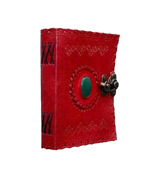 6 x 4 Red Latch Journal