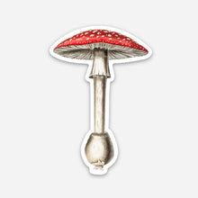  Red Mushroom Decal