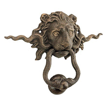  Lion and Snake Door Knocker