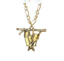  Sleeping Bat Necklace