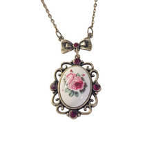  Victorian Rose Necklace