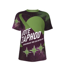  Vote Zaphod All-Over Print 100% Cotton T-Shirt