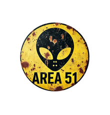  Metal Sign Area 51