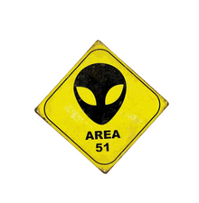  Metal Sign Area 51