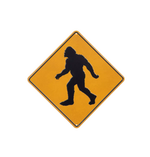  Metal Sign Bigfoot