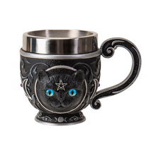  Magical Black Cat Tea Cup