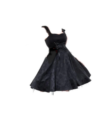  Black Swing Dress