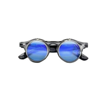  Retro Blue Flip Up Sunglasses