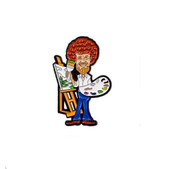 Bob Ross Tack Pin