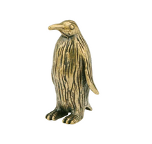  Brass Penguin Decor