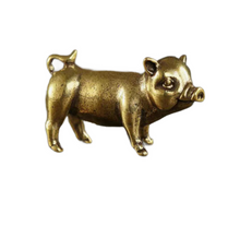  Brass Piggy Decor