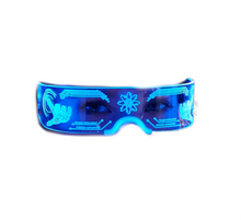  LED Mission Completed Cyberpunk Glasses