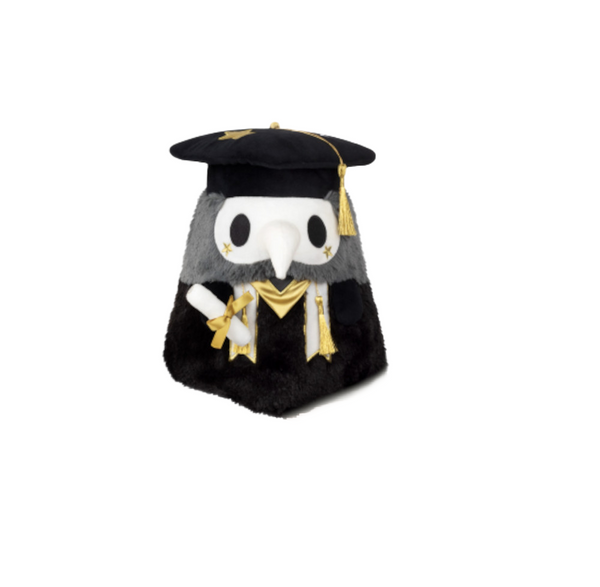 Graduation Plague Doctor Squishable Plush – Aunt Matilda's Steampunk Trunk