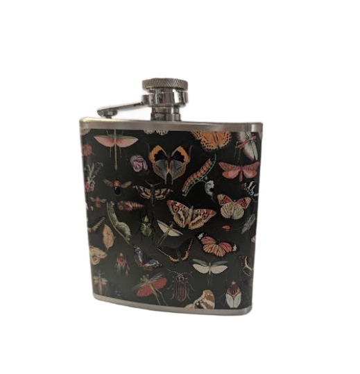 Stainless Steel Flask-A study of Insects