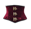 Maroon Velvet Waist Cincher