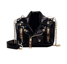  Mini Motorcycle Jacket Purse