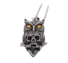  Yellow Eye Owl Necklace