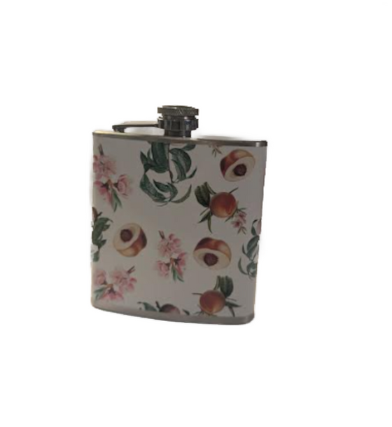 Stainless Steel Flask-Peaches