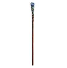  Sapphire Peacock Plume Magic Wand