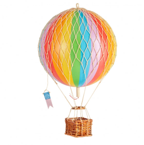 Hot Air Balloon Rainbow Medium