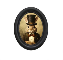  Oval Framed Rabbit