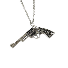  Rhinestone Revolver Necklace