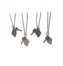  Room 405 Key Necklace